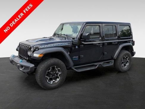 Used 2022 Jeep Wrangler Unlimited Rubicon 4xe w/ Cold Weather Group image 4