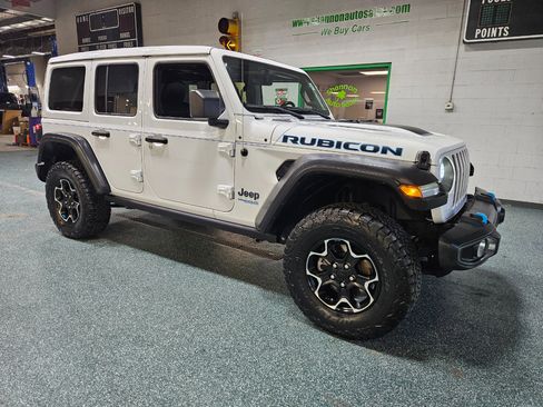 Used 2021 Jeep Wrangler Unlimited Rubicon 4xe w/ Cold Weather Group image 4
