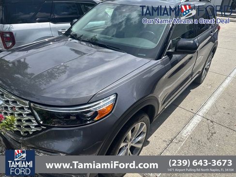 Used 2021 Ford Explorer Platinum w/ Equipment Group 601A AWD/4WD image 1