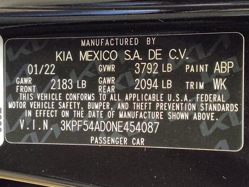 Used 2022 Kia Forte GT-Line w/ GT-Line Technology Package FWD image 33