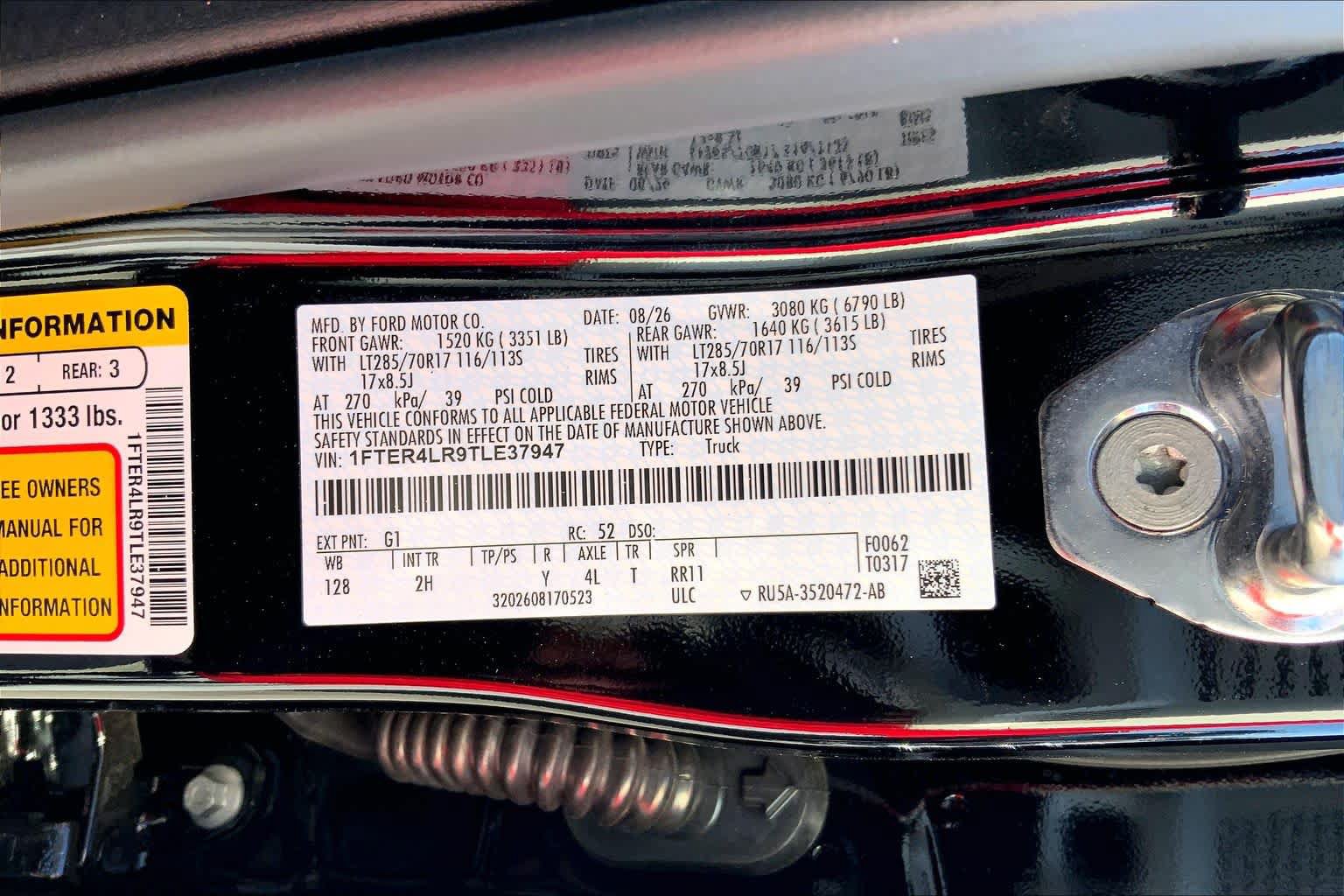 New 2026 Ford Ranger Raptor AWD/4WD image 18