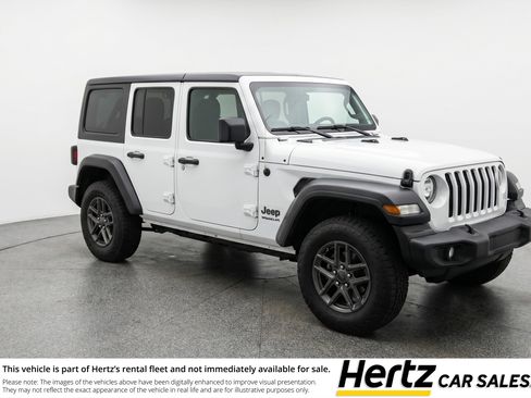 Used 2025 Jeep Wrangler Sport S AWD/4WD image 1