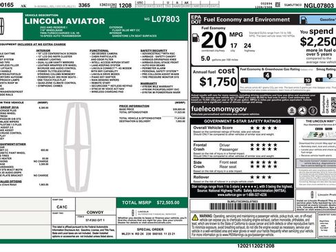 Used 2022 Lincoln Aviator Reserve w/ Equipment Group 201A image 4