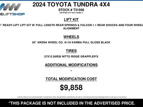 Used 2024 Toyota Tundra 1794 Edition image 2
