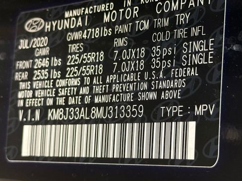 Used 2021 Hyundai Tucson Ultimate image 40