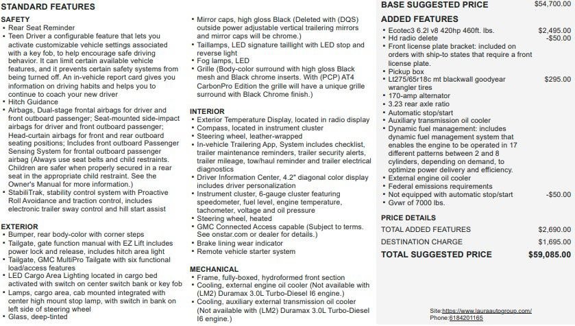 Certified 2021 GMC Sierra 1500 AT4 AWD/4WD image 2