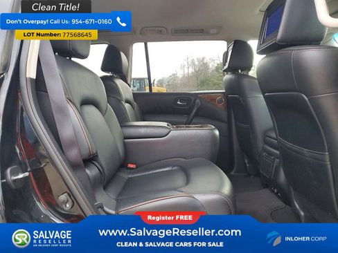 Used 2017 Nissan Armada Platinum w/ Captain Seat Package AWD/4WD image 15