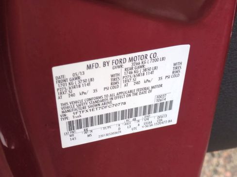 Used 2013 Ford F150 XLT w/ Luxury Equipment Group image 34