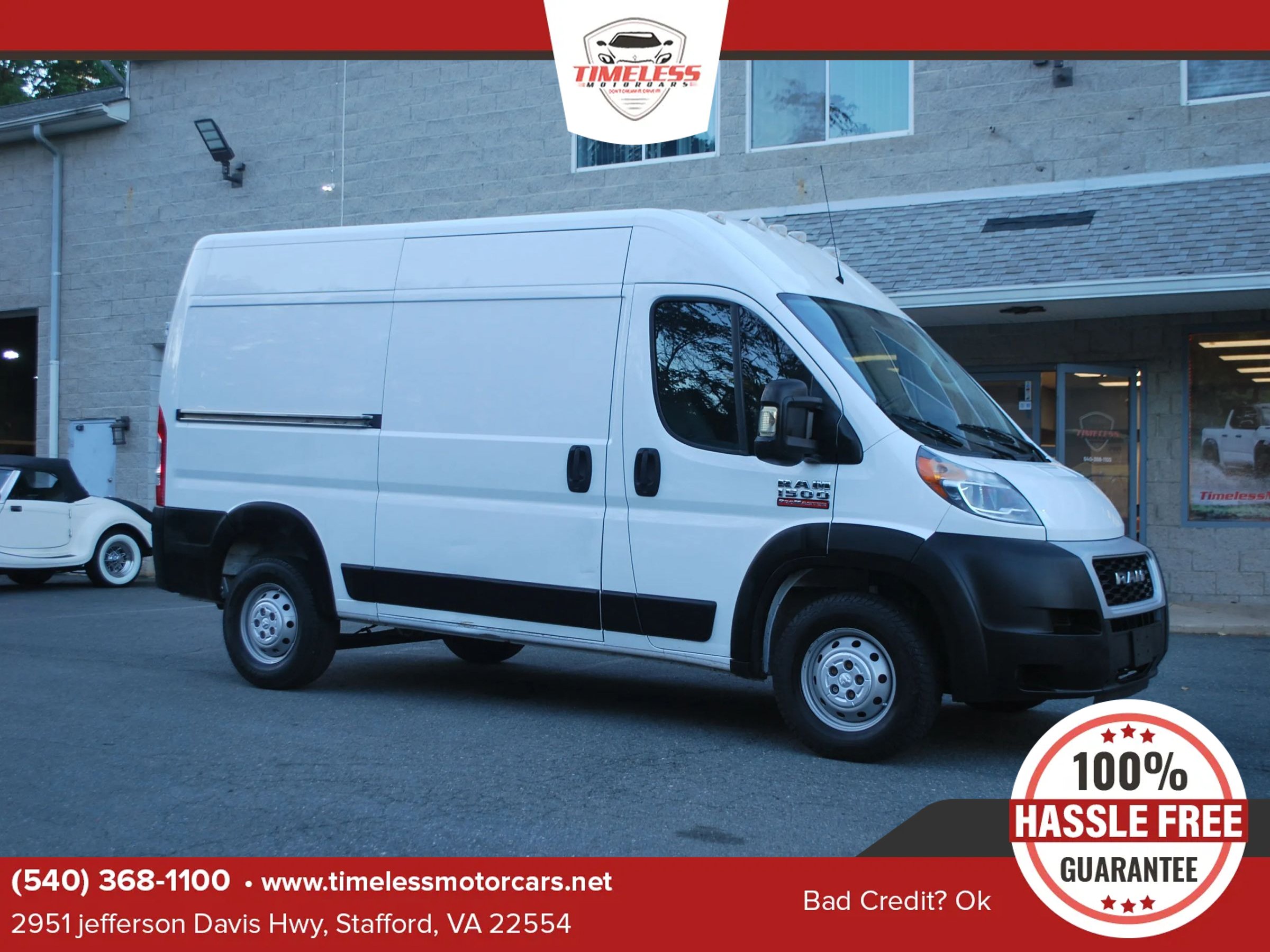 Used 2019 RAM ProMaster 1500 FWD image 1