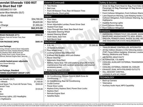 Certified 2024 Chevrolet Silverado 1500 RST w/ Z71 Off-Road Package image 6