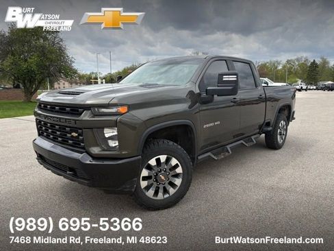 Used 2022 Chevrolet Silverado 2500 Custom w/ Gooseneck/5TH Wheel Package AWD/4WD image 1