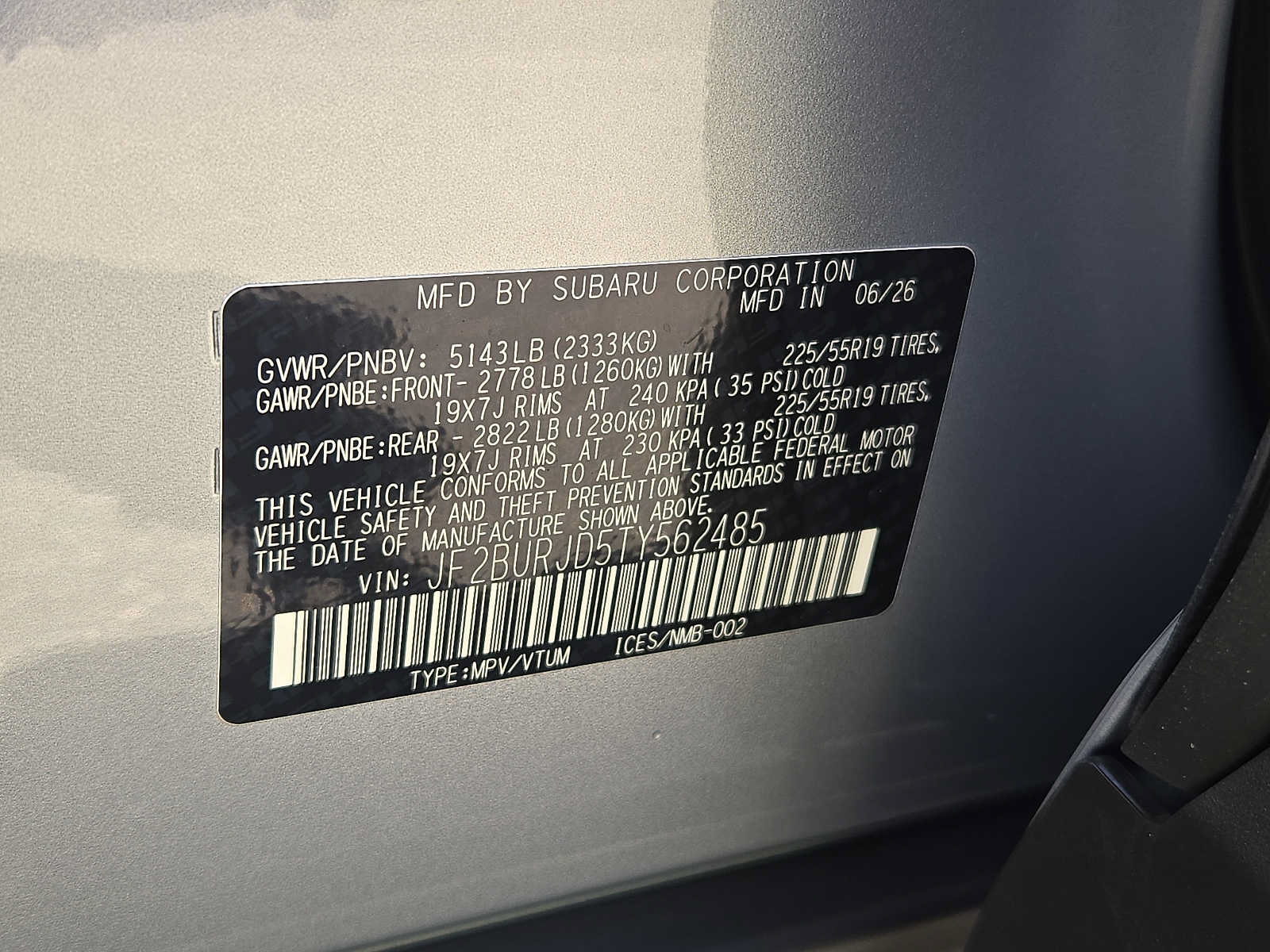 New 2026 Subaru Outback Touring XT AWD/4WD image 9