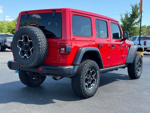 Used 2021 Jeep Wrangler Unlimited Rubicon 4xe w/ Steel Bumper Group AWD/4WD image 8