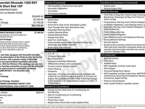 Used 2022 Chevrolet Silverado 1500 RST w/ Convenience Package II RWD image 6