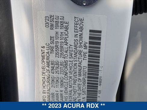 Used 2023 Acura RDX w/ Technology Package FWD image 24