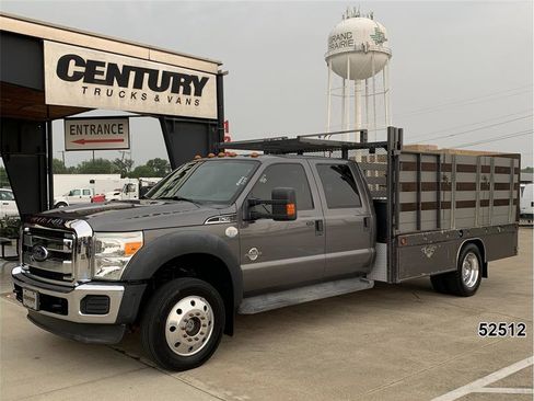 Used 2012 Ford F550 4x4 Crew Cab Super Duty w/ Payload Upgrade Pkg image 1