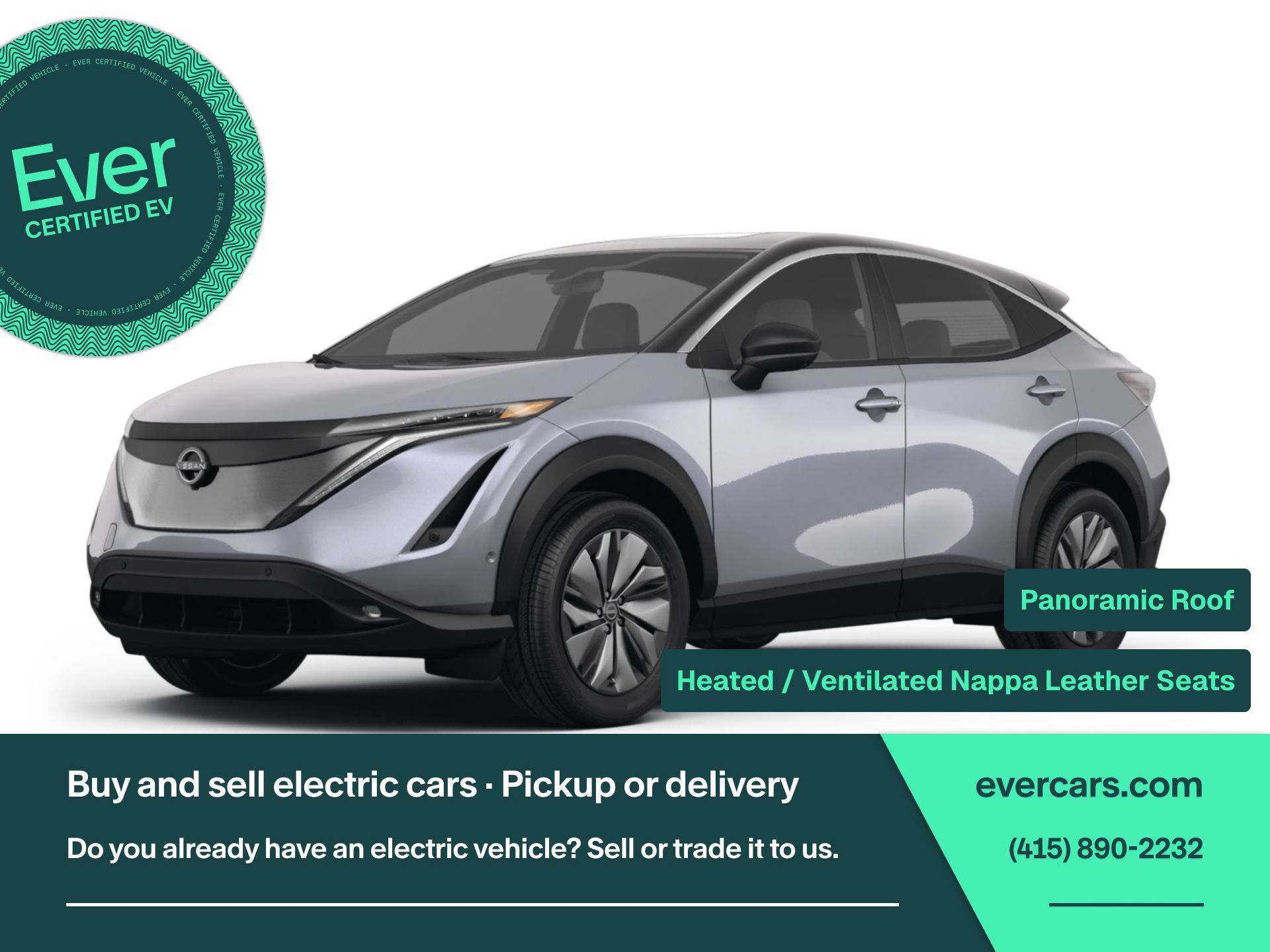 Used 2023 Nissan Ariya AWD/4WD image 1