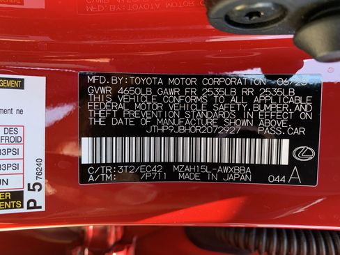 Certified 2024 Lexus UX 250h AWD w/ Premium Package image 36