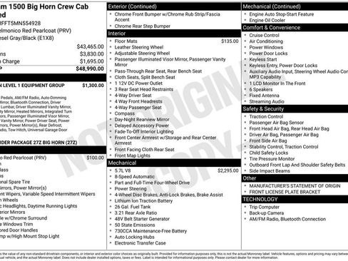 Used 2021 RAM 1500 Big Horn image 2