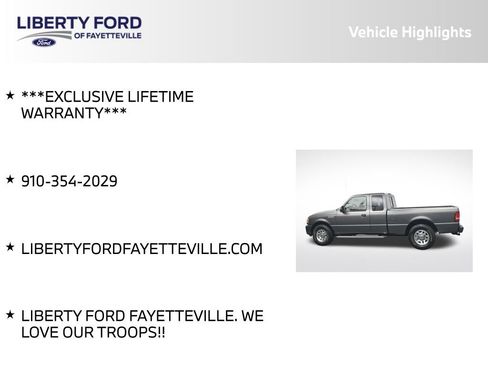 Used 2011 Ford Ranger XLT w/ Bright Trim Group RWD image 5