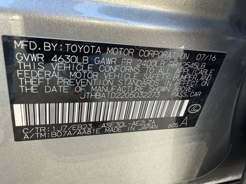 Used 2016 Lexus IS 200t w/ F Sport Package RWD image 37
