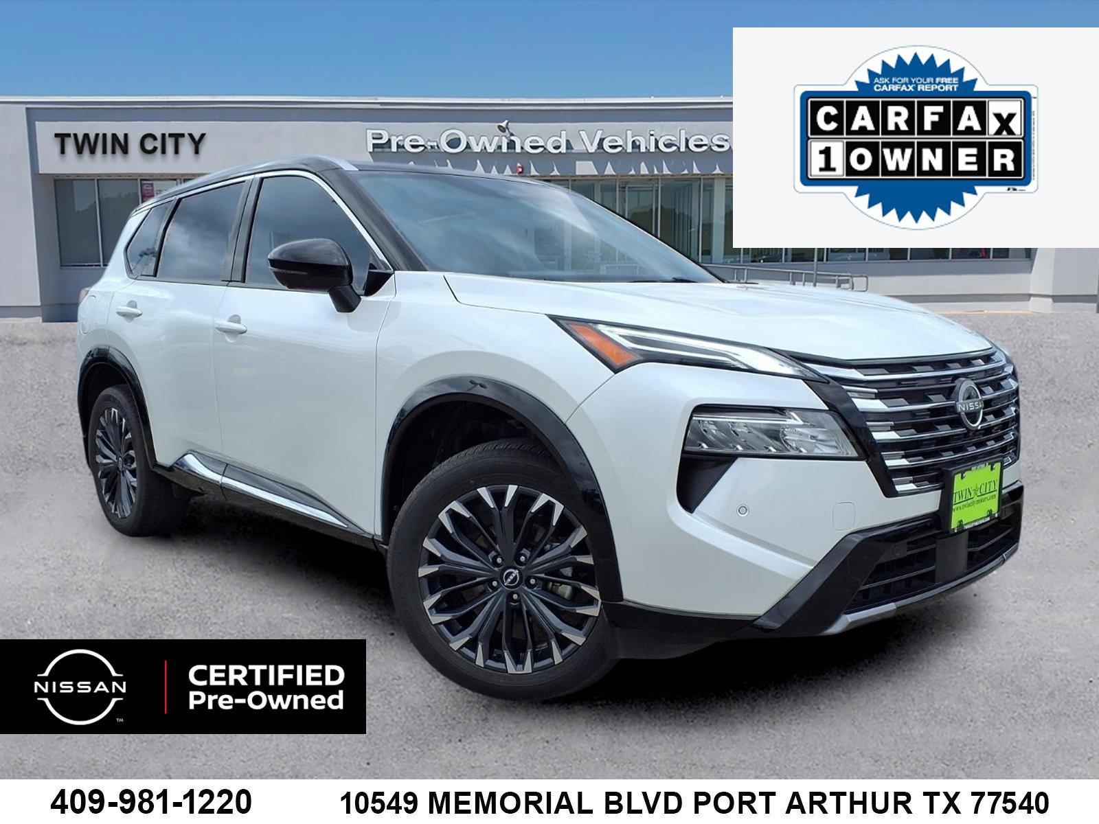 Used 2024 Nissan Rogue Platinum w/ Platinum Premium Package FWD image 1