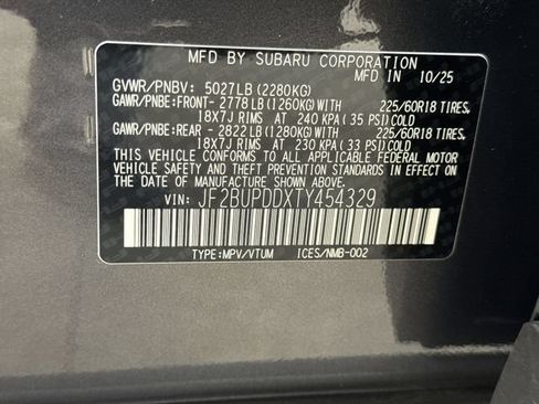 Used 2026 Subaru Outback Limited w/ Premium/Limited Package 2 AWD/4WD image 35