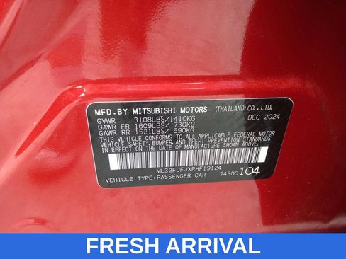 Used 2024 Mitsubishi Mirage G4 LE FWD image 19