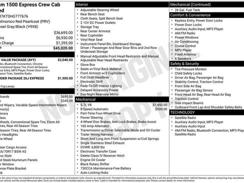 Used 2017 RAM 1500 Express w/ Express Value Package image 12