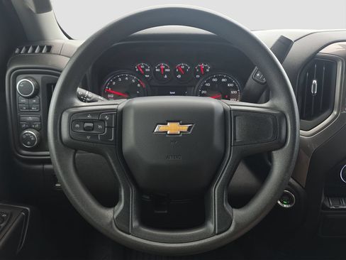Used 2025 Chevrolet Silverado 1500 Custom w/ Turbomax Blackout Package AWD/4WD image 9