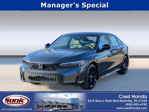 New 2026 Honda Civic FWD Hybrid Sedan image 1