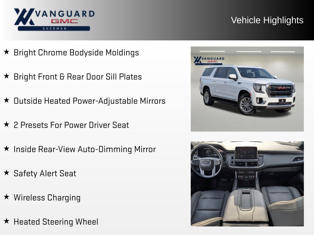 Used 2023 GMC Yukon XL SLT w/ SLT Luxury Package AWD/4WD image 26