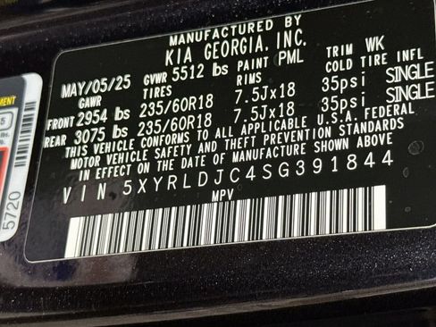 Certified 2025 Kia Sorento S AWD/4WD image 36