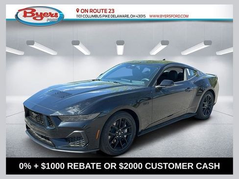 New 2026 Ford Mustang GT w/ Mustang Nite Pony Package RWD image 1