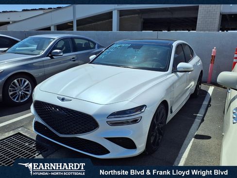 Used 2023 Genesis G70 2.0T w/ Sport Prestige Package RWD image 1
