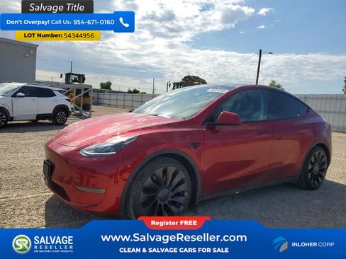 Used 2024 Tesla Model Y Performance AWD/4WD image 1