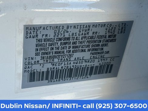 New 2026 Nissan Sentra SR FWD image 33