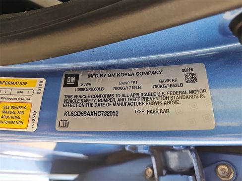 Certified 2017 Chevrolet Spark LT image 40