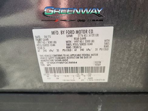 Used 2015 Ford Explorer Limited w/ Equipment Group 301A image 31