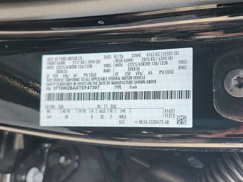 New 2026 Ford F250 Lariat w/ Black Appearance Package AWD/4WD image 35