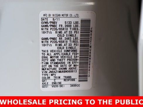 Used 2011 Nissan Murano S image 26