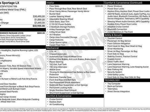 New 2026 Kia Sportage LX w/ LX Convenience Package image 34