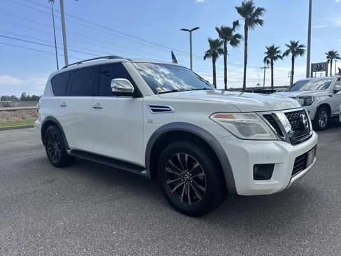 Used 2017 Nissan Armada Platinum w/ Captain Seat Package RWD image 3