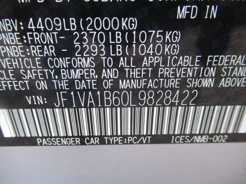 Used 2020 Subaru WRX Premium w/ Performance Package image 18