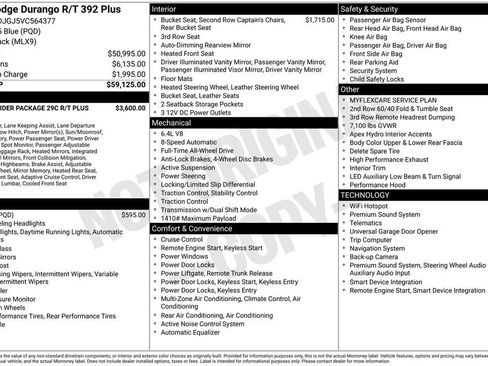 New 2027 Dodge Durango R/T AWD/4WD image 2