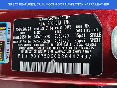 Used 2024 Kia Telluride SX Prestige X-Line AWD/4WD image 31