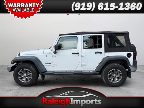 Used 2017 Jeep Wrangler Unlimited Sport w/ Max Tow Package AWD/4WD image 1