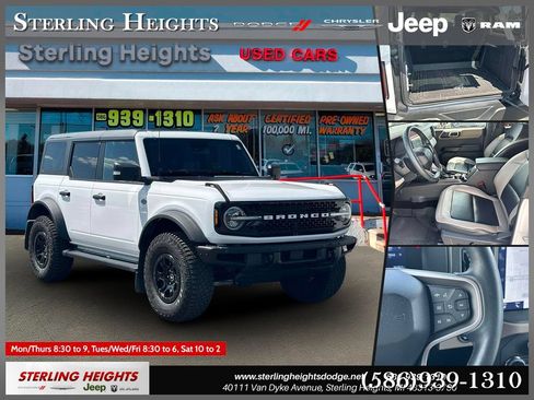 Used 2024 Ford Bronco Wildtrak AWD/4WD image 1