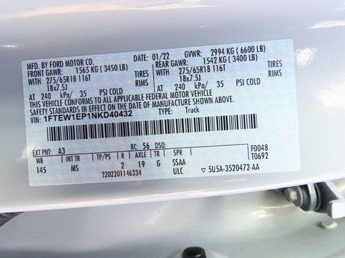 Used 2022 Ford F150 XLT w/ Equipment Group 302A High image 44