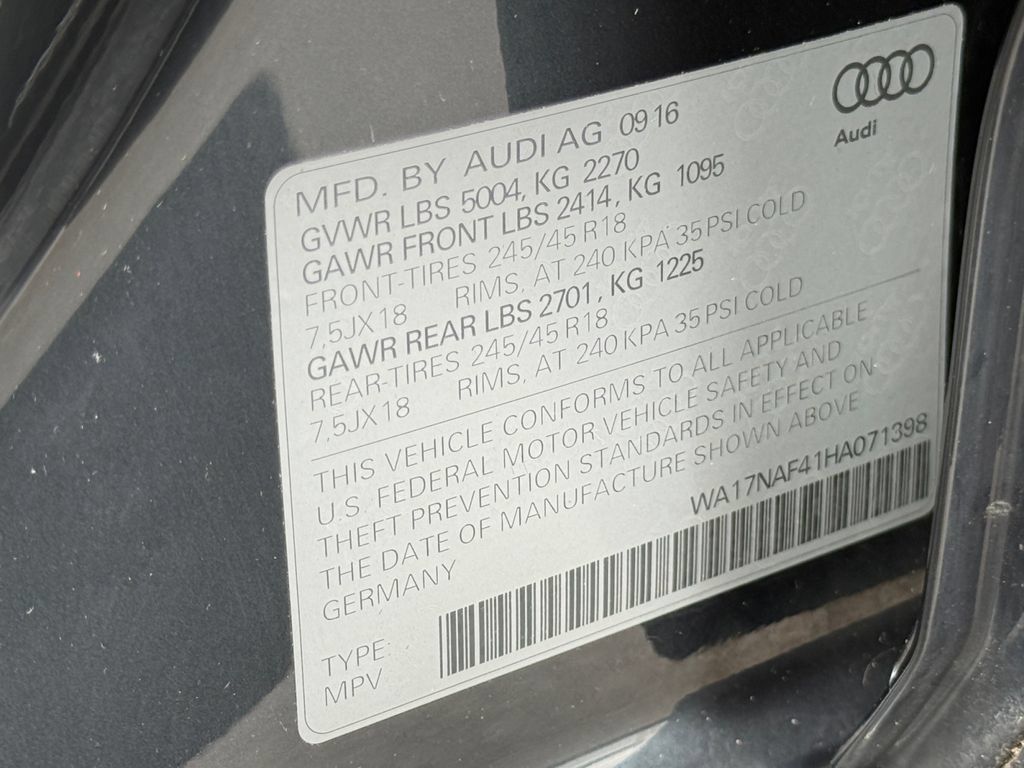 Used 2017 Audi A4 2.0T allroad Premium AWD/4WD image 28